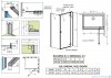 Radaway Essenza 8 Brushed GunMetal Kdj kabina 80x110cm prawa szczotkowany grafit 10480512-01-01R/10470237-92-01R/10113110-01-01